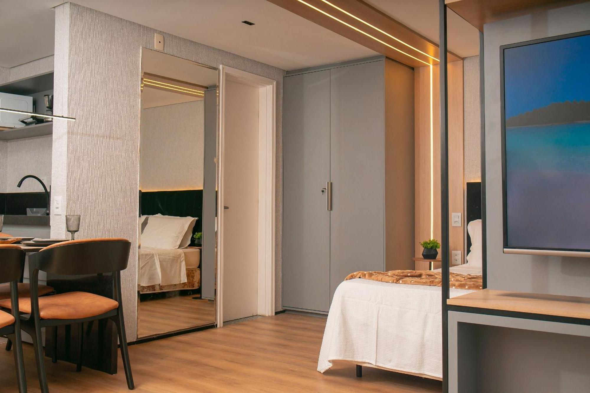 Apartment Beira Mar - Flat De Luxo No Iate Plaza!
